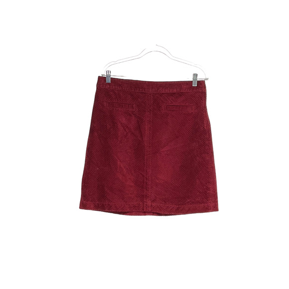 Talbots Dresses & Skirts - Talbots Red Corduroy A-Line Skirt